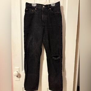 Levi’s Premium 501® Original Fit Black Jeans – W28 L29